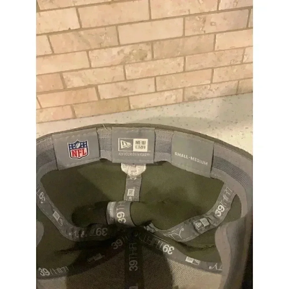 RARE Olive PITTSBURGH‎ STEELERS Hat NEW ERA br